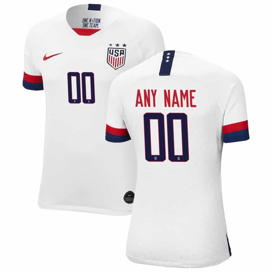 womens world cup jersey - 2019 customized white - Add Any Name