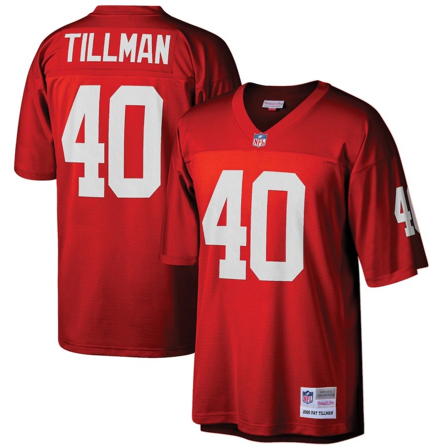 Red Pat Tillman Jersey