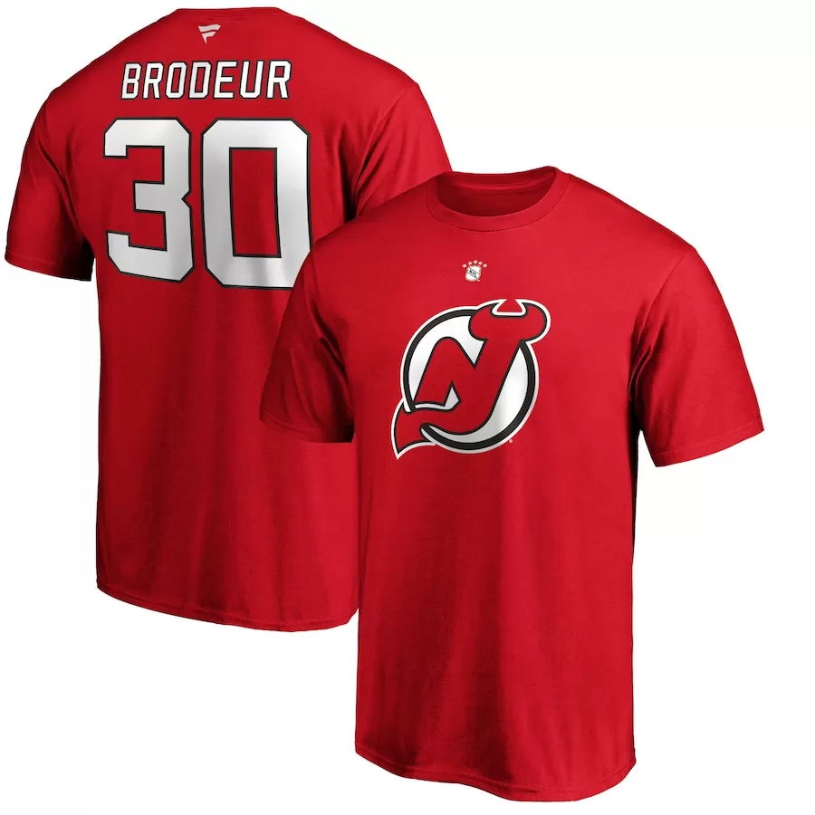Martin Brodeur Tee Shirt - New Jersey Devils
