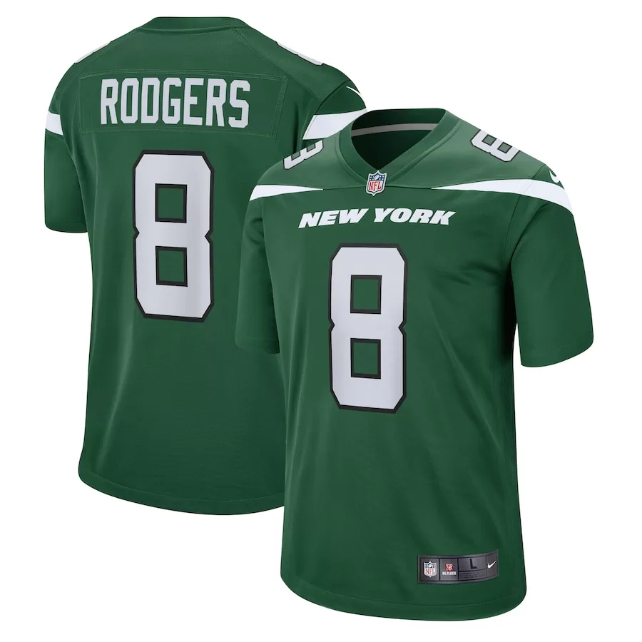 Aaron Rodgers Jersey - New York Jets