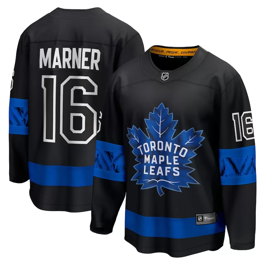 Black Mitchell Marner Jersey - Toronto Maple Leafs