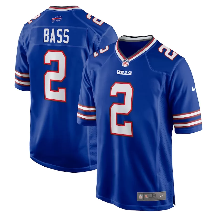 Tyler Bass Buffalo Bills Nike Women's Game Jersey - Royal