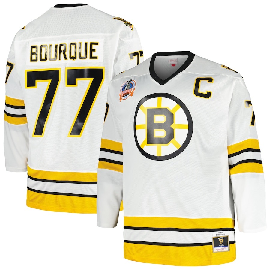 6XL Hockey Jerseys - Ray Bourque Boston Bruins Mitchell and Ness Throwback