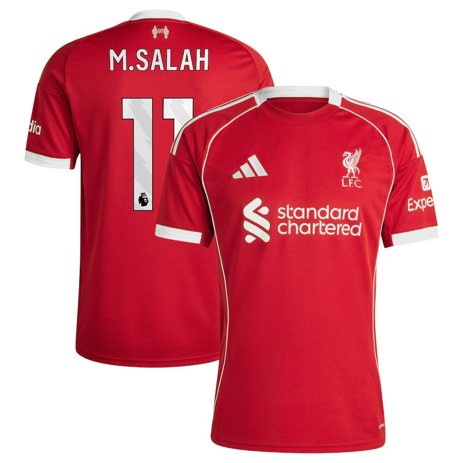 Red Mohamed Salah Jersey by Adidas