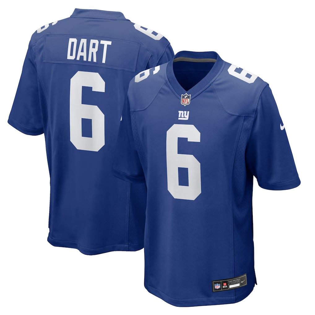 NY Giants Jaxson Dart Jersey by Nike