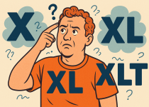 Big and Tall Sizing Guide- Tell the Difference between X, XL, and XLT.