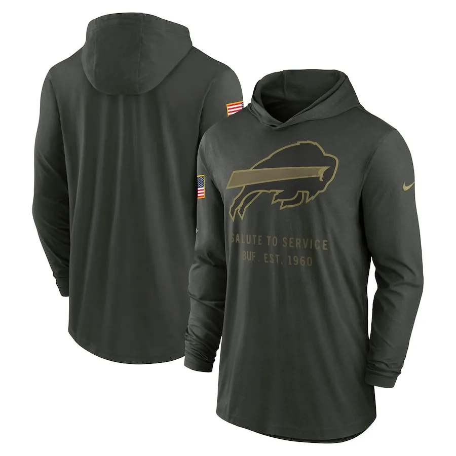 2025 Salute to Service Hoodies - Buffalo Bills - All Teams Available