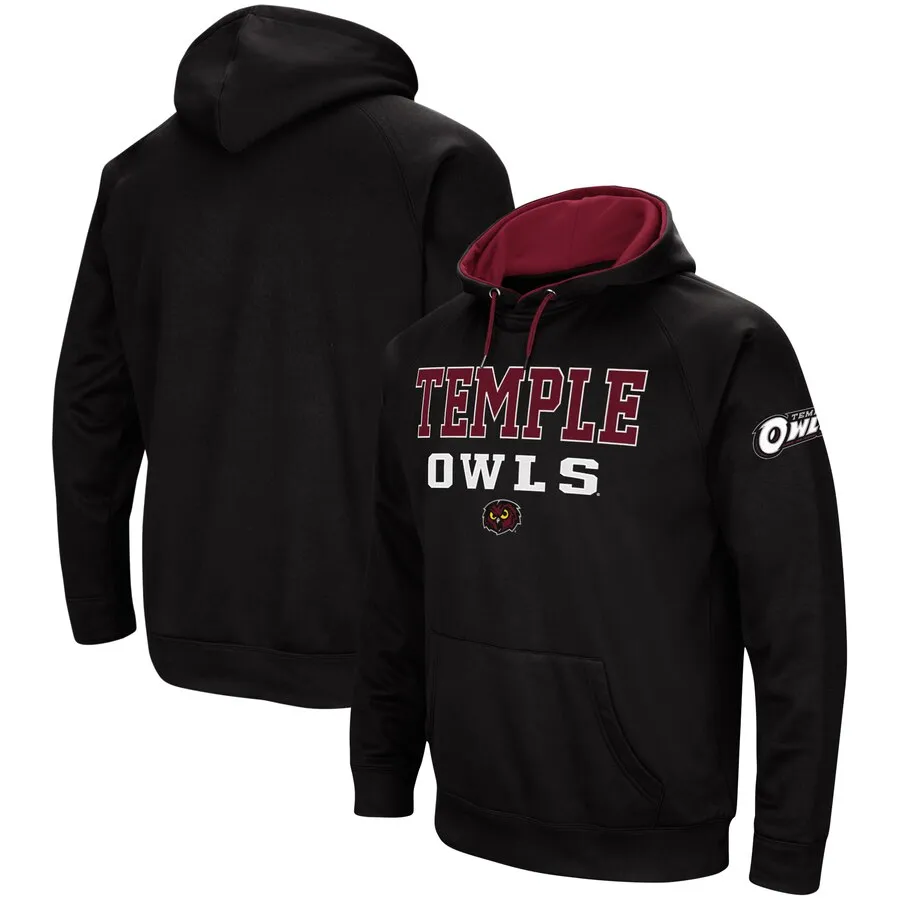 Temple Owls Hoodie S-2X Big & Tall 3X 4X 5X 6X XLT-5XLT