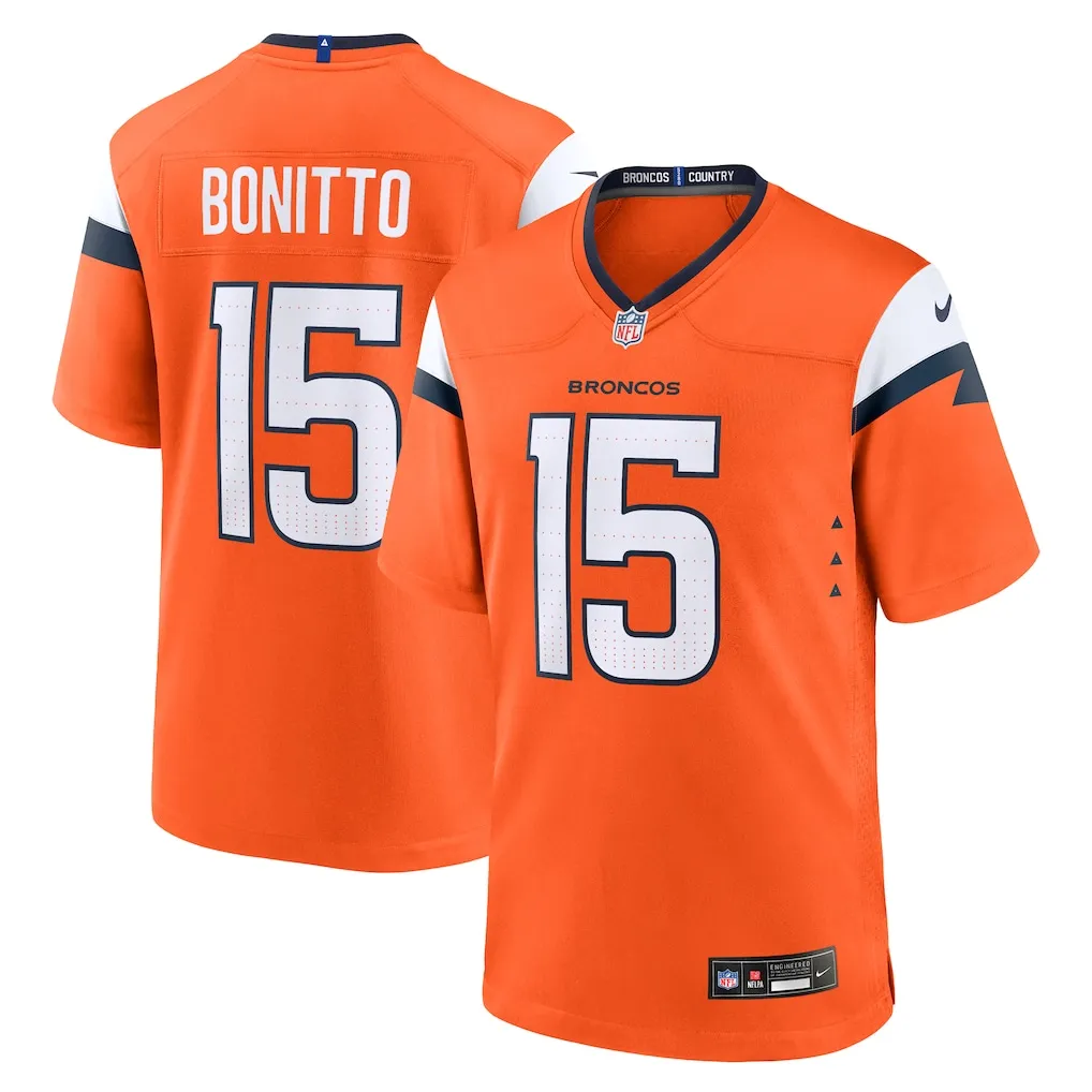 Orange Nik Bonitto Jersey by Nike