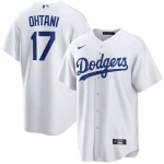 Shohei Ohtani Nike Jersey - Los Angeles Dodgers white with blue lettering