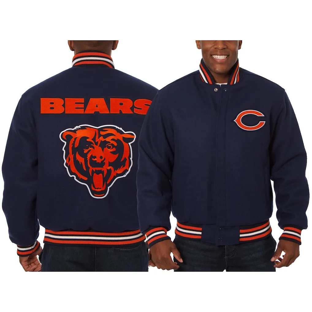 JH Design NFL Jackets - Chicago Bears S-6XL