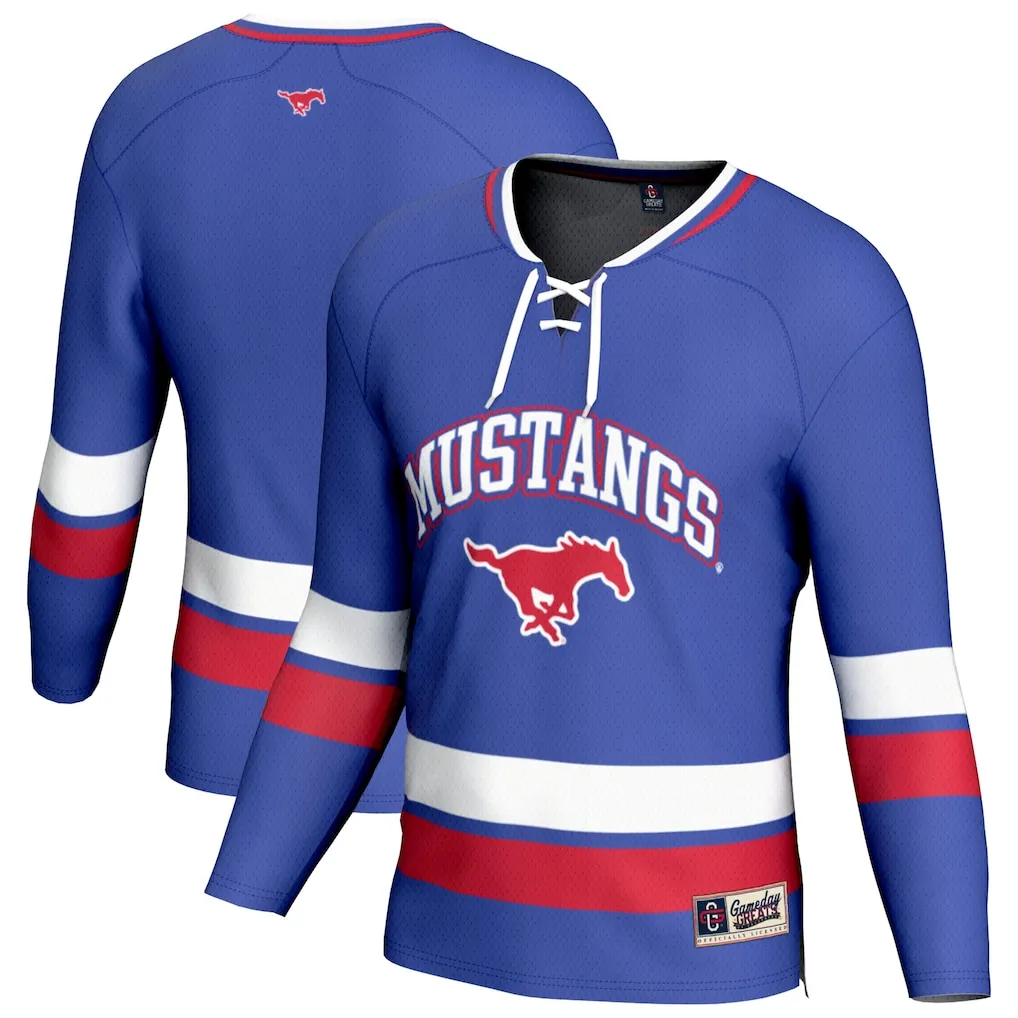 SMU Mustangs Hockey Jersey