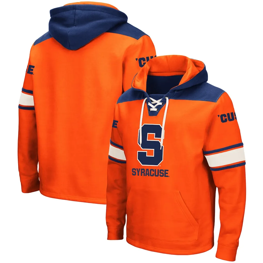 Syracuse Orange Lace-Up Hoodie by Colosseum