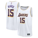 White Austin Reaves Lakers Jersey by Fanatics
