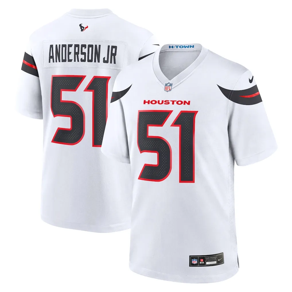 White Will Anderson Jr. Nike Jersey by Nike