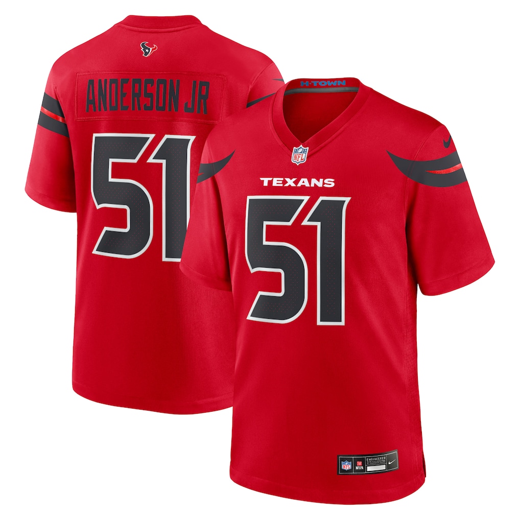 Red Houston Texans Will Anderson Jr. Jersey by Nike