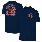 Illini Final Four Tee Shirt in Navy and Orange